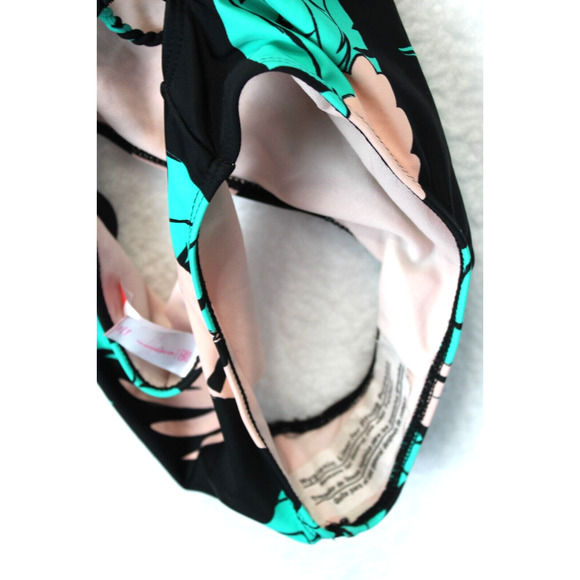 No Boundaries One-Piece Strappy Swimsuit Juniors S Polly Tropical Beach - Picture 6 of 9